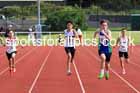 Boys Under-13s 200 metres, 2023 Northern Under-13s, Under-15s and Under-17s, Middlesbrough.  Photo: David T. Hewitson/Sports for All Pics